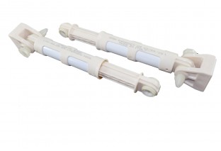 Амортизатор пральної машини Candy 41017168 (120N, L=185-265mm Dотвору=11mm)